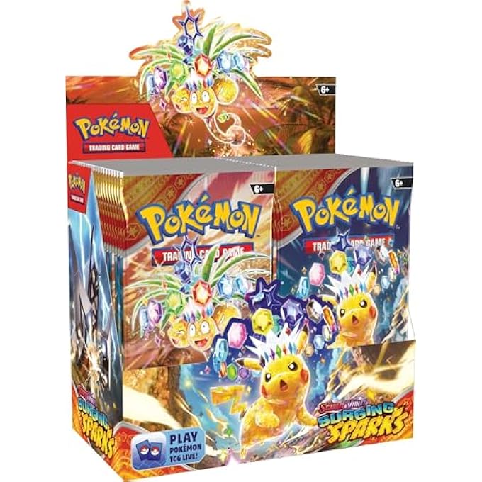 rayihni POKEMON TCG: SCARLET & VIOLET - SURGING SPARKS BOOSTER DISPLAY BOX - Image 1